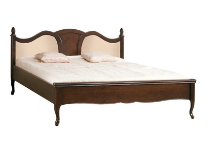 Classique lit Lit double Lits Cuir Textile Bois véritable Style ancien nouveau